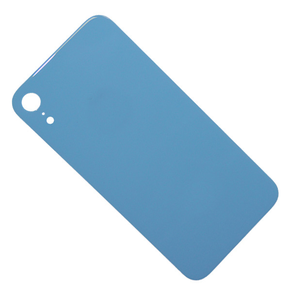 Задняя крышка для Apple iPhone XR (стекло) <синий>