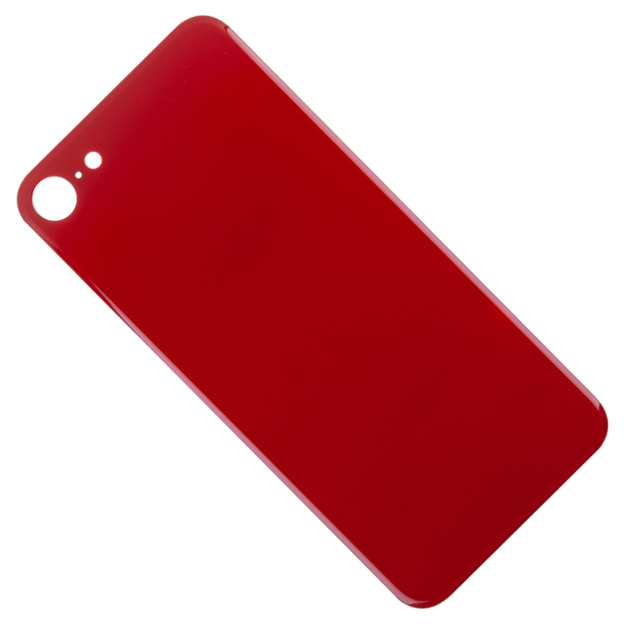 

Задняя крышка для iPhone 8 (широкий вырез под камеру) <красный>