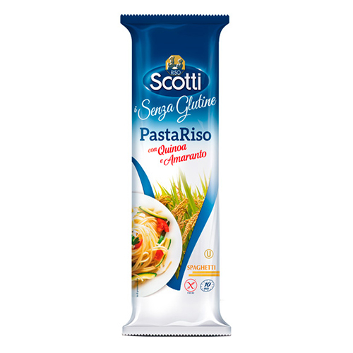 Спагетти Из Рисовой Муки Riso Scotti С Киноа И Амарантом Без Глютена 250 Г