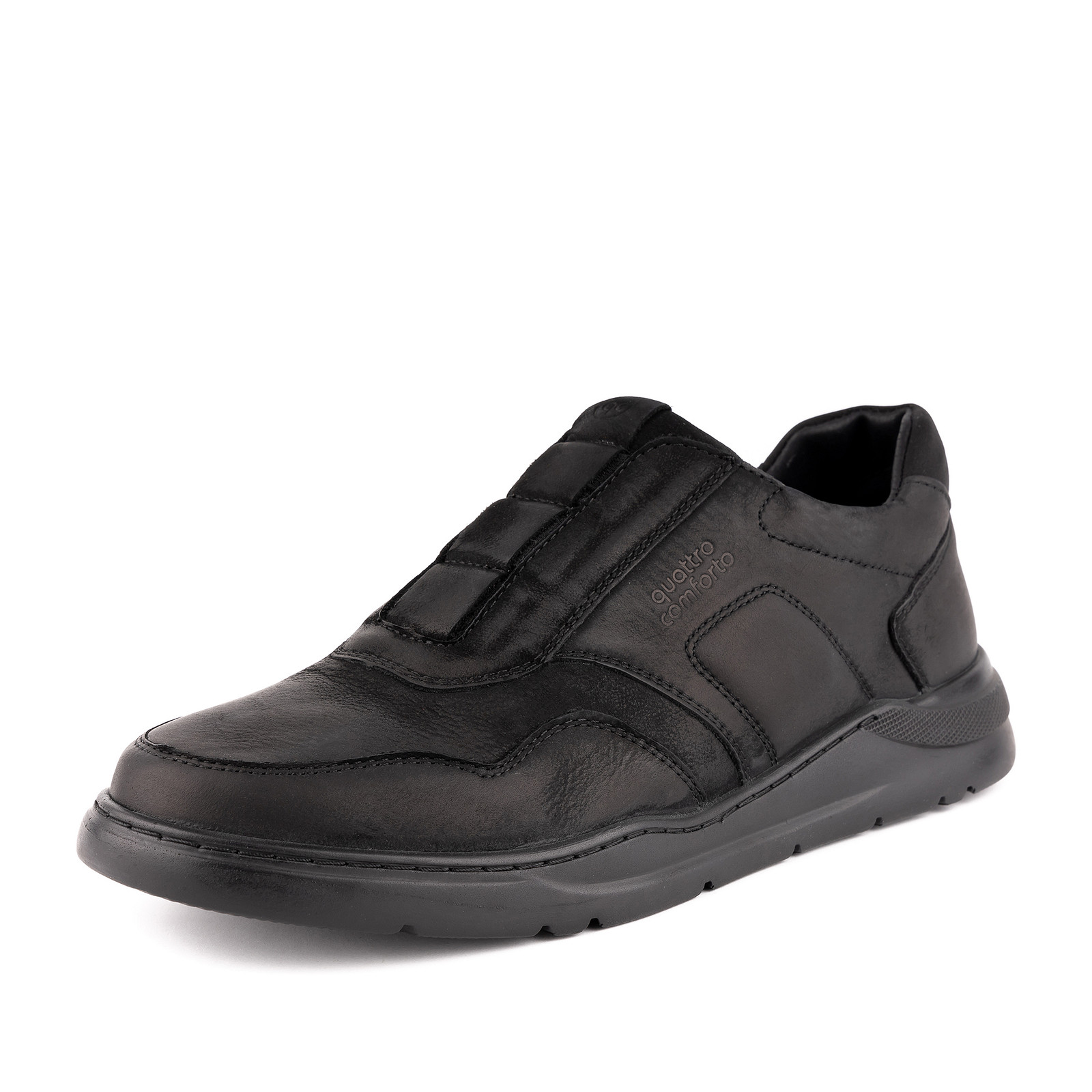 

Кроссовки мужские quattrocomforto 333-32MZ-042KK черные 40 RU, Черный, 333-32MZ-042KK