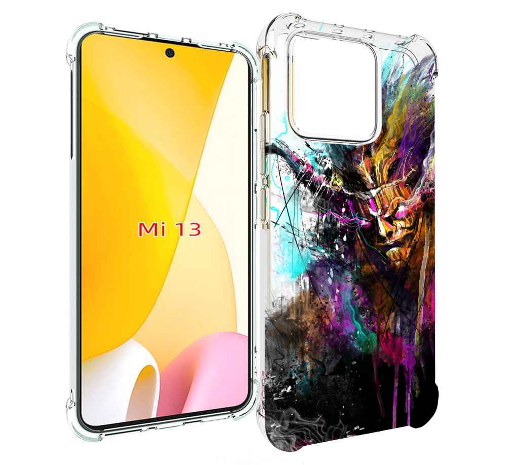 

Чехол MyPads яркий дьявол для Xiaomi 13, Прозрачный, Tocco