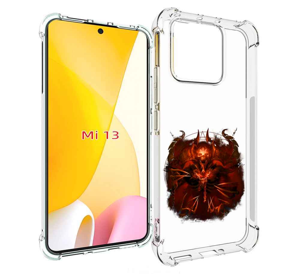 

Чехол MyPads яркий демон для Xiaomi 13, Прозрачный, Tocco