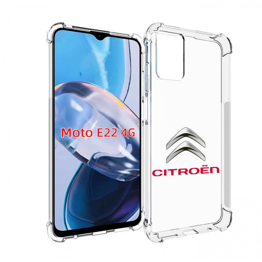 

Чехол MyPads citroen-3 мужской для Motorola Moto E22 4G / E22i 4G, Прозрачный, Tocco