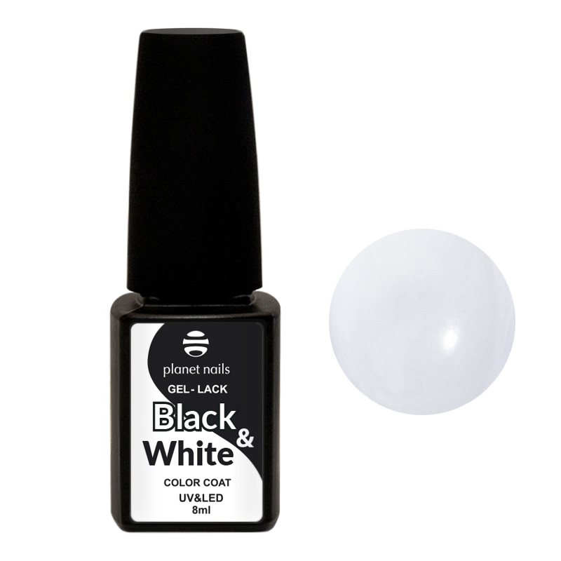 

Гель-лак Planet Nails Black&White 440 8 мл 12440