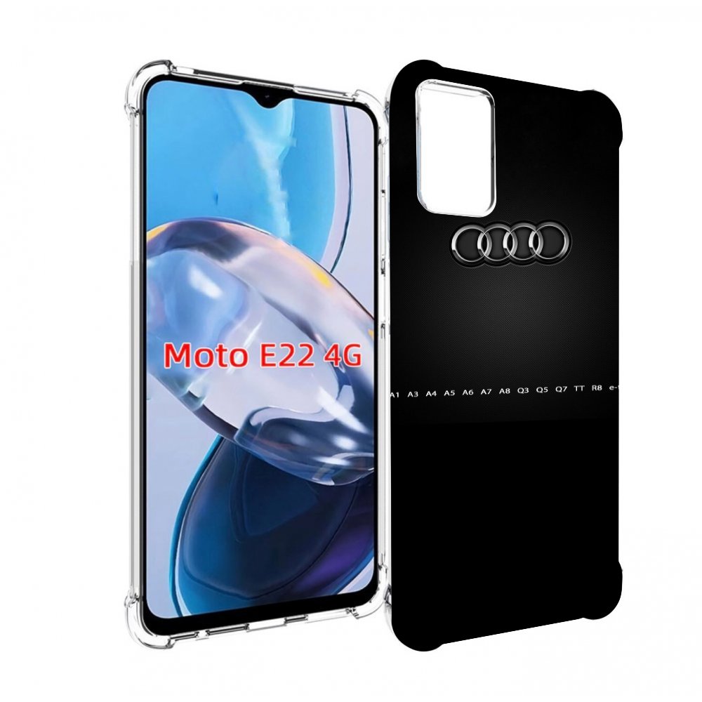 

Чехол MyPads audi ауди 1 мужской для Motorola Moto E22 4G / E22i 4G, Прозрачный, Tocco