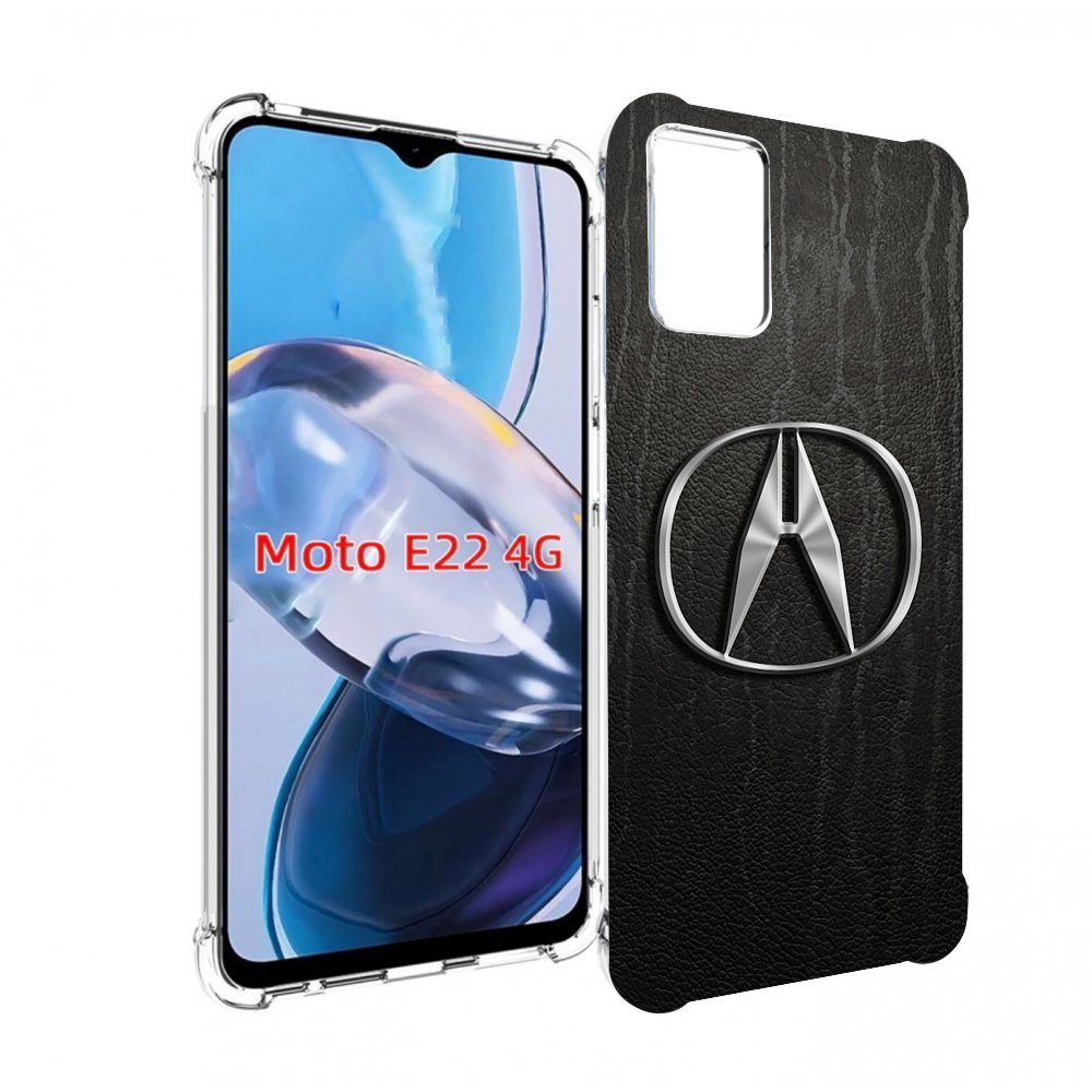 

Чехол MyPads acura-акура для Motorola Moto E22 4G / E22i 4G, Прозрачный, Tocco