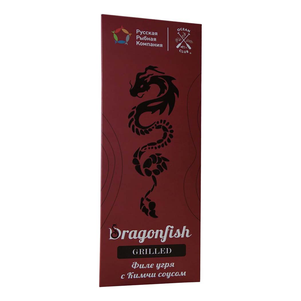 

Угорь жареный РРК DragonFish grilled филе в соусе кимчи 300 г