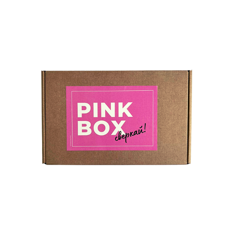 

Подарочный набор Gift Box Pink Box Сверкай! 4 пр.