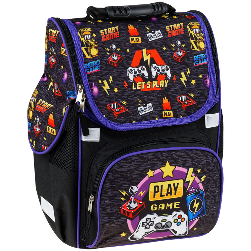 

Ранец ArtSpace Junior Play Game 37*28*21 см черный 331181