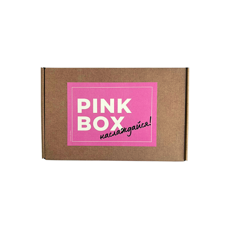 

Подарочный набор Gift Box Pink Box Наслаждайся! 3 пр