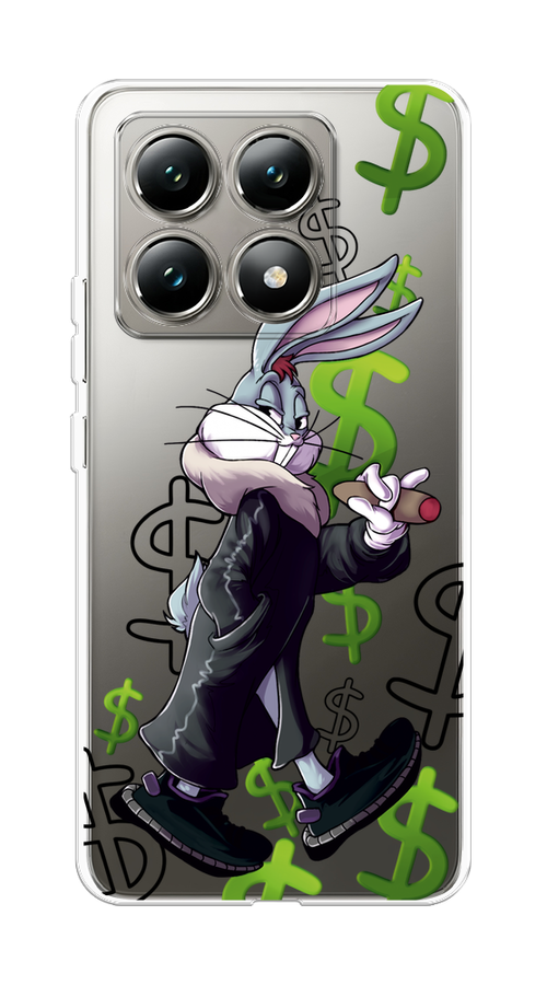 

Чехол на Xiaomi 14T "Rich Bugs Bunny", Зеленый;черный;голубой, 322850-1