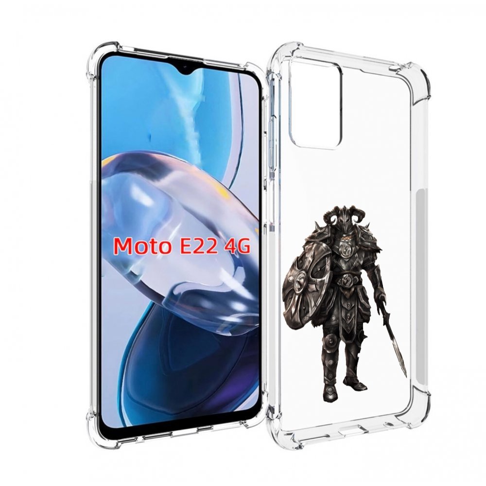 

Чехол MyPads The-Elder-Scrolls-Online для Motorola Moto E22 4G / E22i 4G, Прозрачный, Tocco