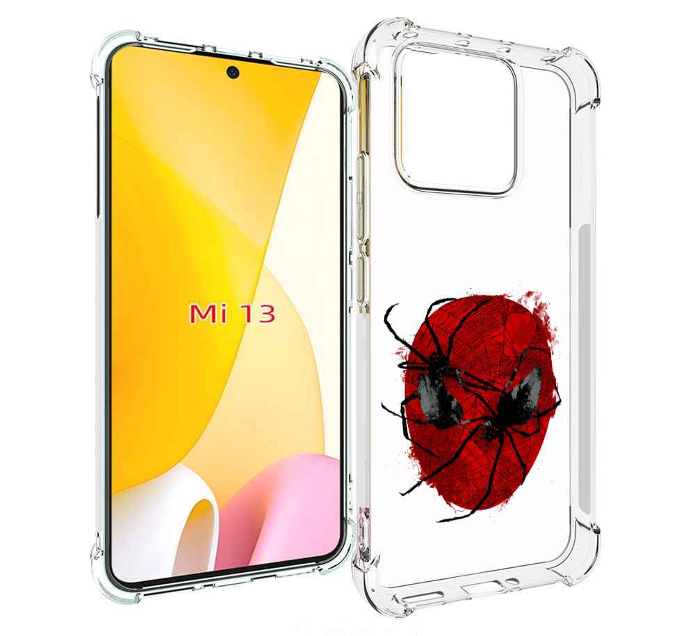 

Чехол MyPads человек паук для Xiaomi 13, Прозрачный, Tocco