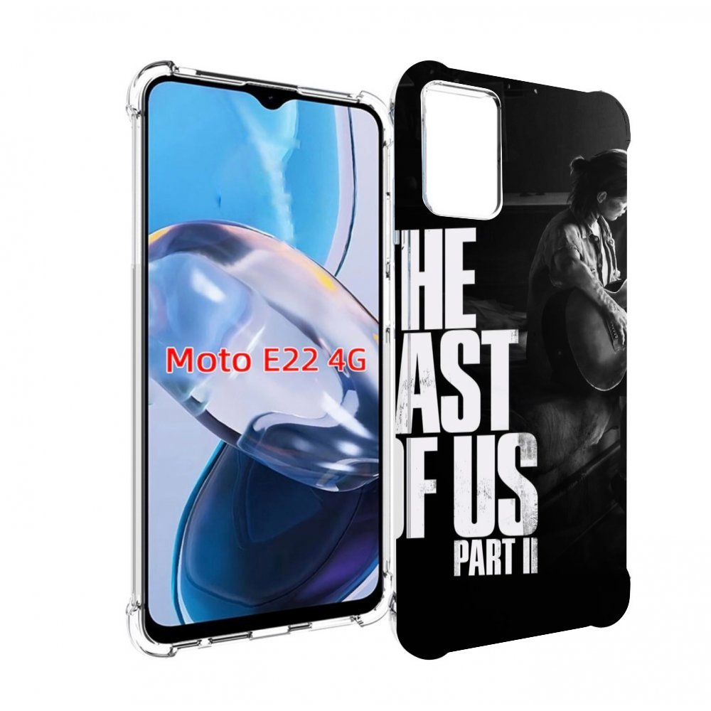 

Чехол MyPads The Last of Us Part II Элли для Motorola Moto E22 4G / E22i 4G, Прозрачный, Tocco