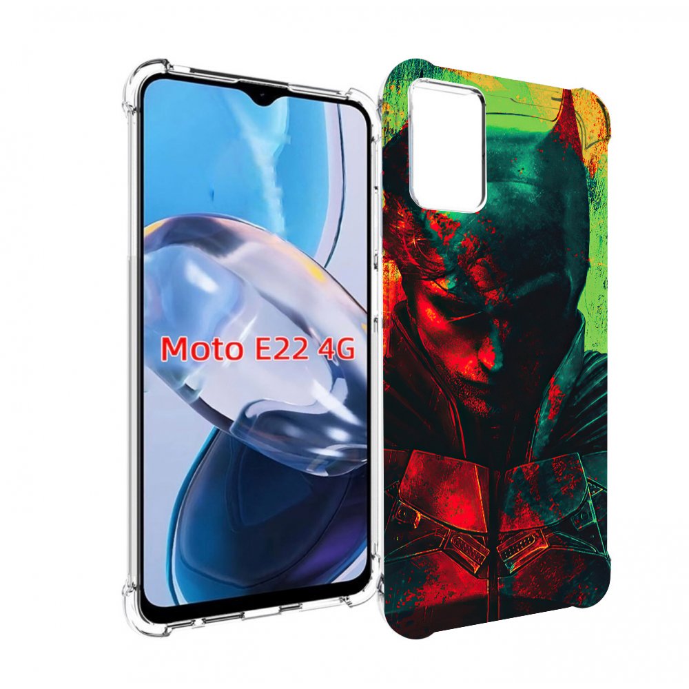 

Чехол MyPads The Batman для Motorola Moto E22 4G / E22i 4G, Прозрачный, Tocco