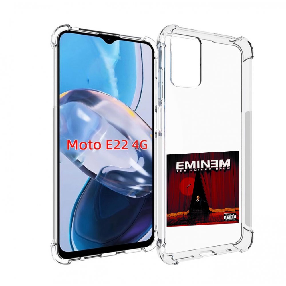 

Чехол MyPads THE EMINEM SHOW для Motorola Moto E22 4G / E22i 4G, Прозрачный, Tocco