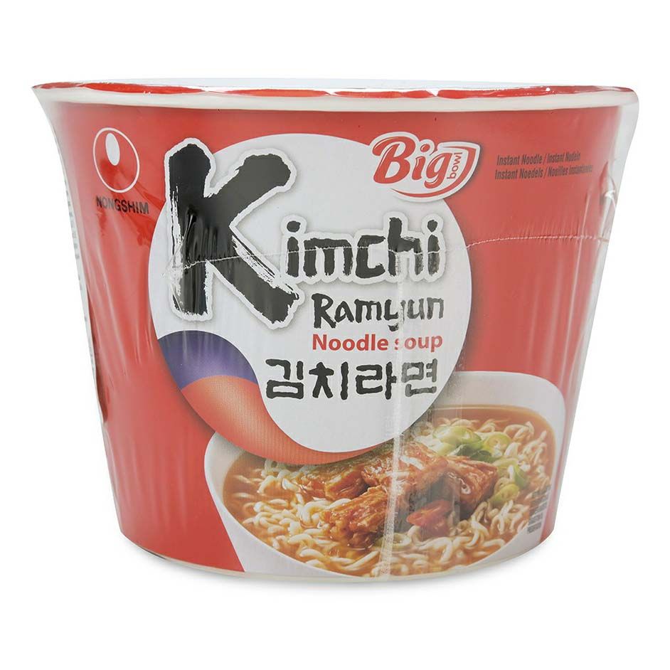 Лапша Nongshim Big Shin Cup с кимчи быстрого приготовления 112 г 415₽