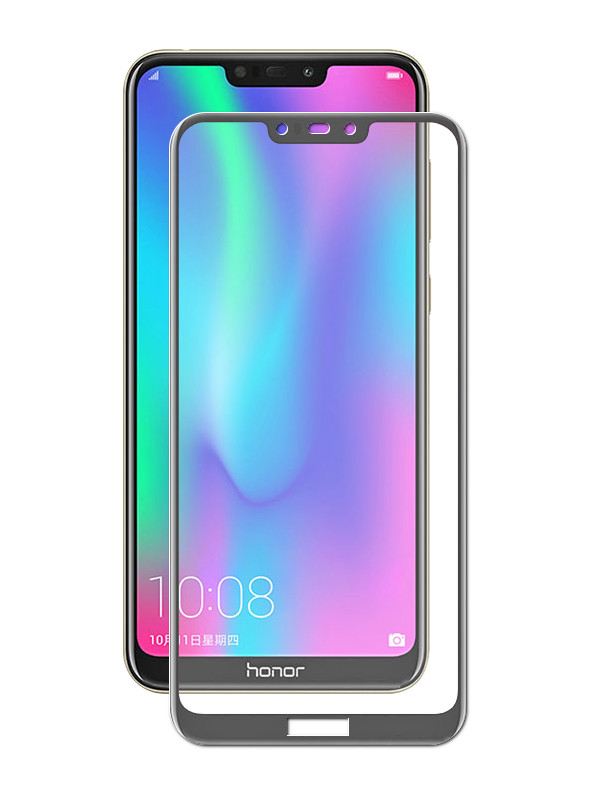 

Защитное стекло Media Gadget для Honor 8С 3D Full Cover Glass Black Frame MGFCHH8CBK, Huawei Honor 8С