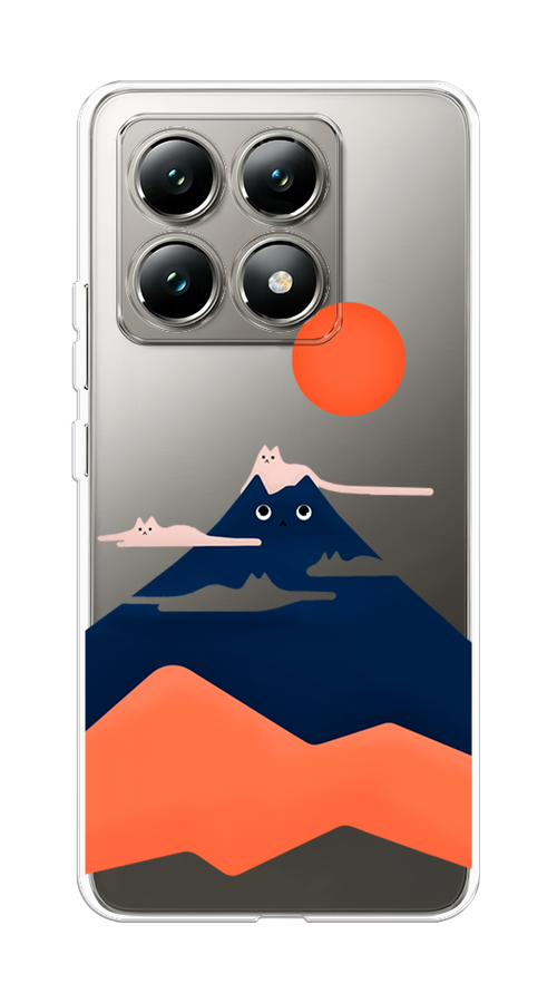 

Чехол на Xiaomi 14T "Кот-гора", Черный;оранжевый, 322850-1