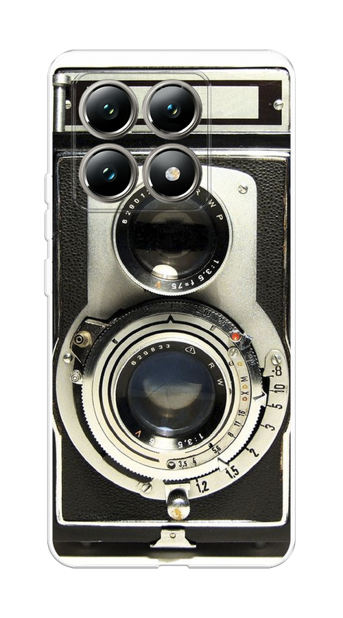 

Чехол на Xiaomi 14T "Старинный фотоаппарат", Серый;черный, 322850-1
