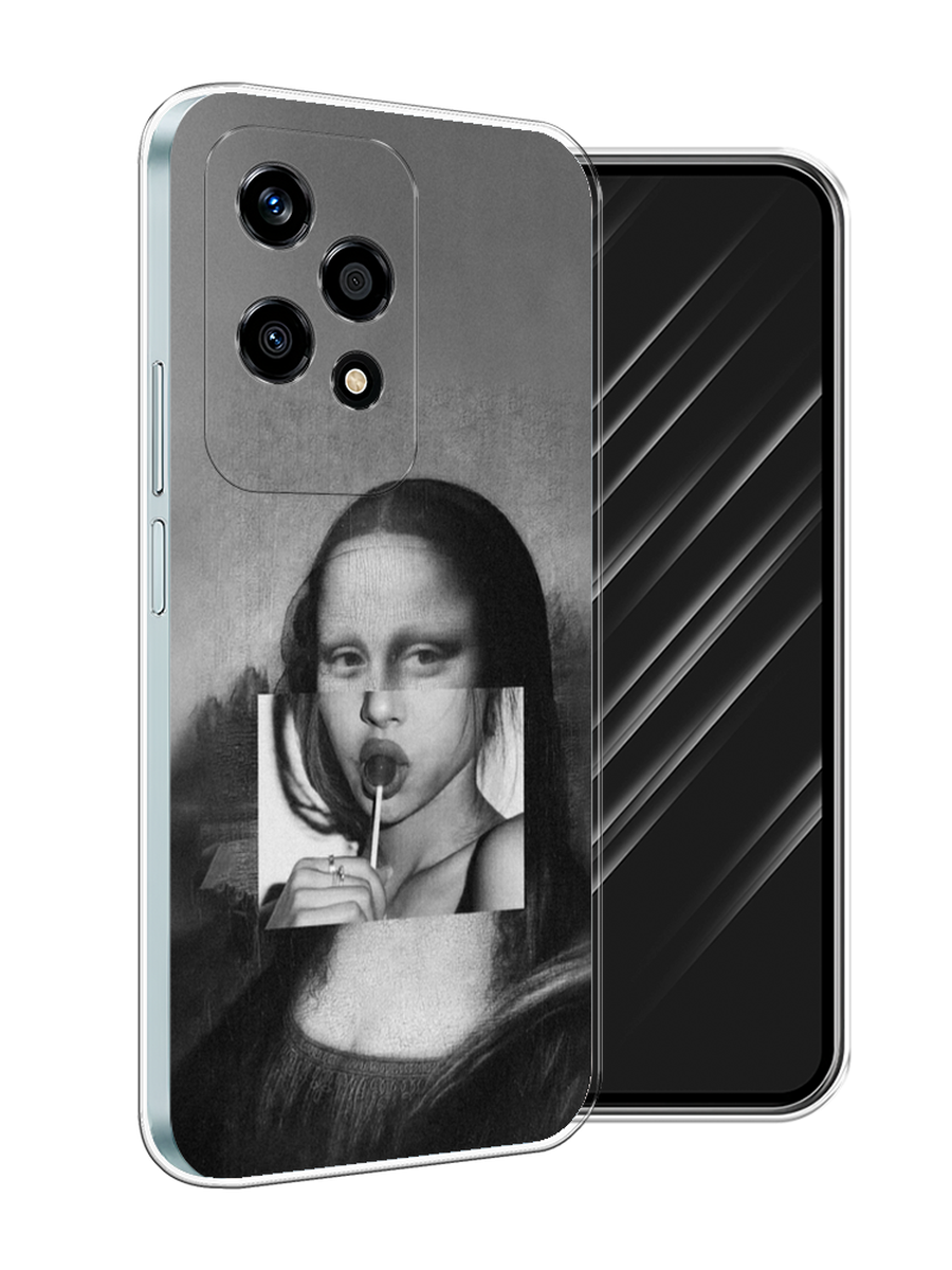 

Чехол Awog на Honor 200 Lite "Mona Lisa sucking lollipop", Серый, 6124650-1