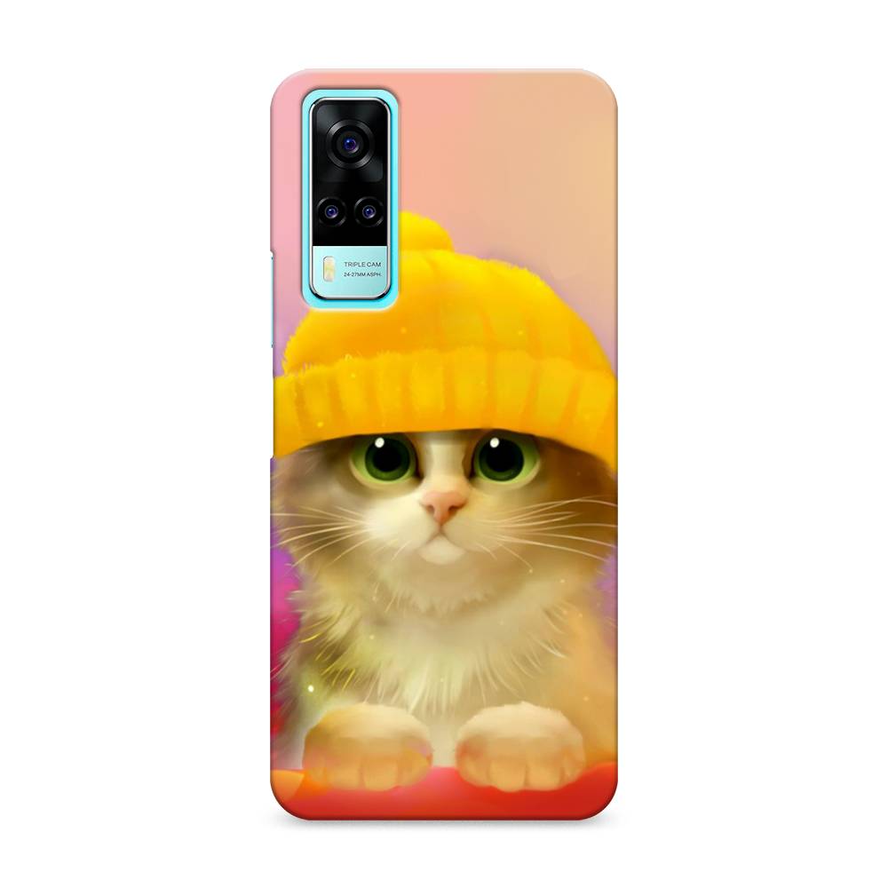 

Чехол Awog "Котенок в желтой шапке" для Vivo Y53s 4G, 264920-1