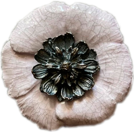 

Брошь из латуни с керамикой Shabut jewelry FM0003, FM0003