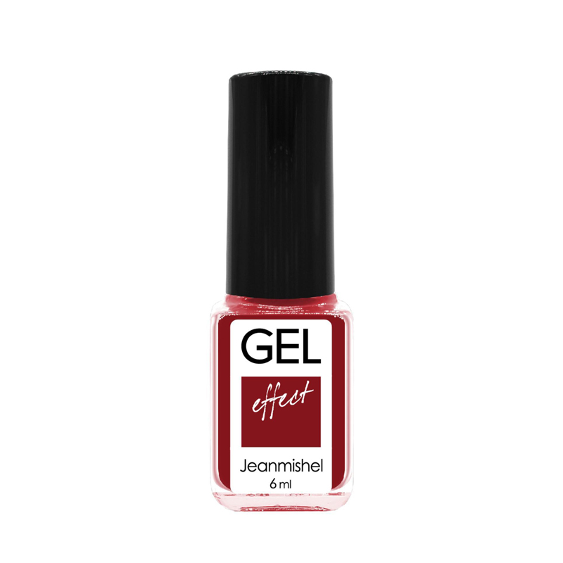 Купить Лак для ногтей Jeanmishel Gel Effect т.253 Красно-коралловый матовый
