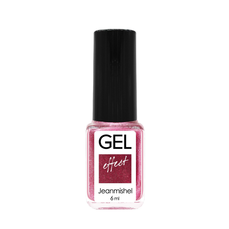 Купить Лак для ногтей Jeanmishel Gel Effect т.160 Искрящийся розовый