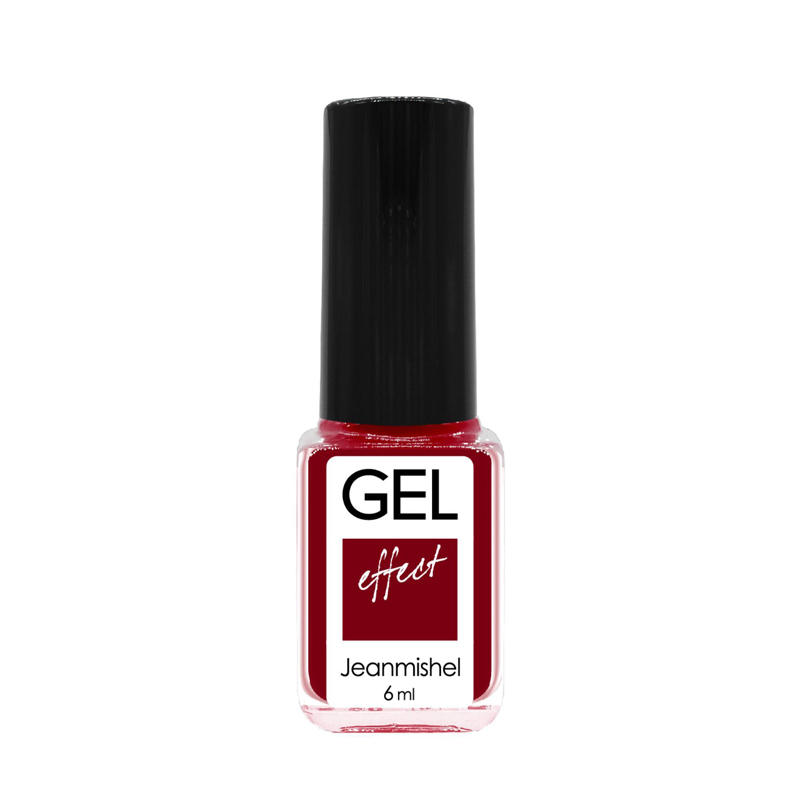 фото Лак для ногтей jeanmishel gel effect т.150 розово-красный матовый