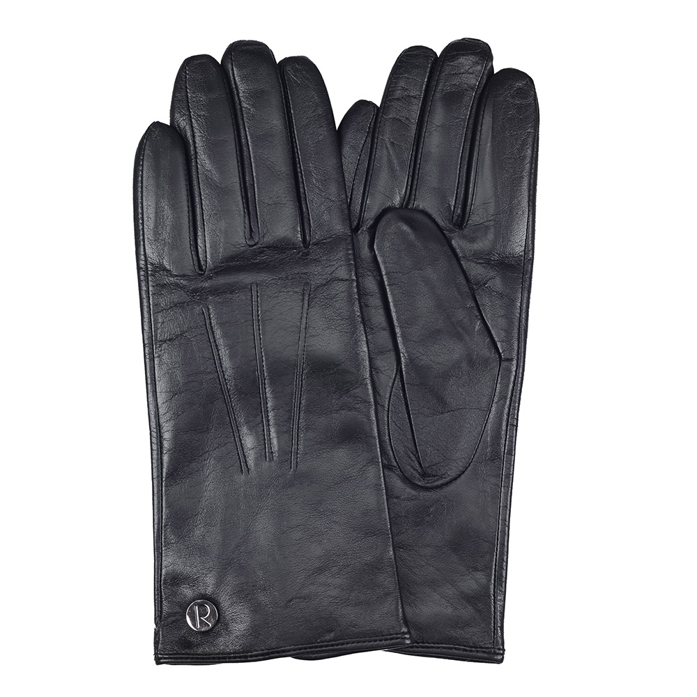 

Перчатки женские Respect LB-4607-RS черные, р, Черный, LB-4607-RS