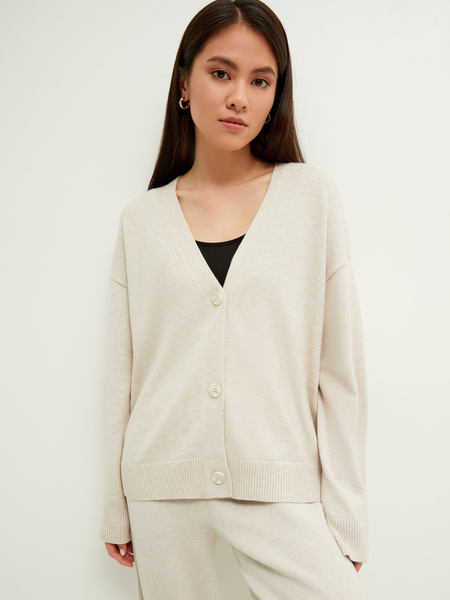 

Кардиган женский ZARINA 2368626826 бежевый M, 2368626826