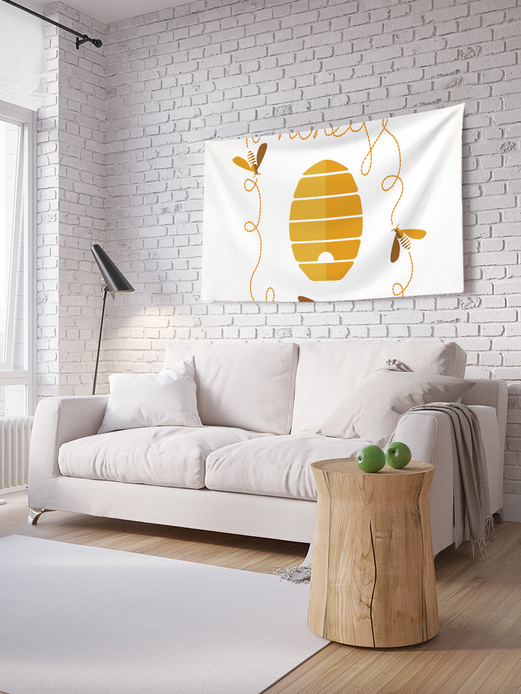 

Горизонтальное фотопанно JoyArty Пчелиный улей, из ткани, 150х200 см