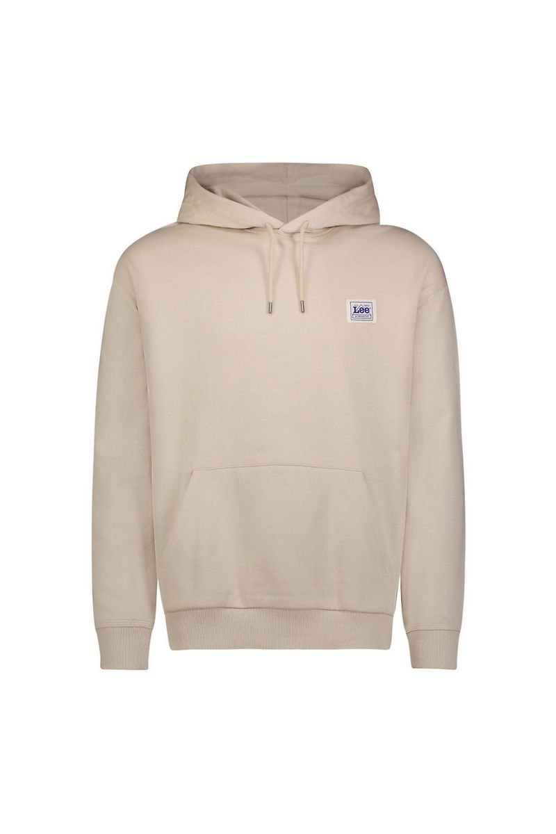 

Худи мужское Lee 1243492 бежевое 2XL, Бежевый, 1243492
