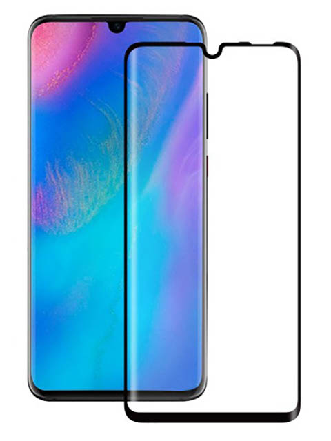 

Защитное стекло Media Gadget для Huawei P30 Lite 2.5D Black Frame, Huawei P30 Lite
