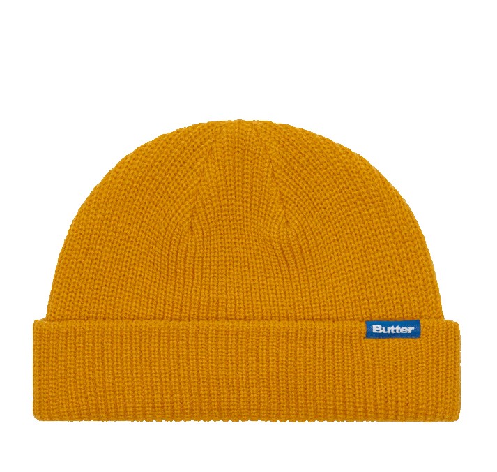 

Шапка бини унисекс Butter Goods Wharfie, жёлтый, Wharfie