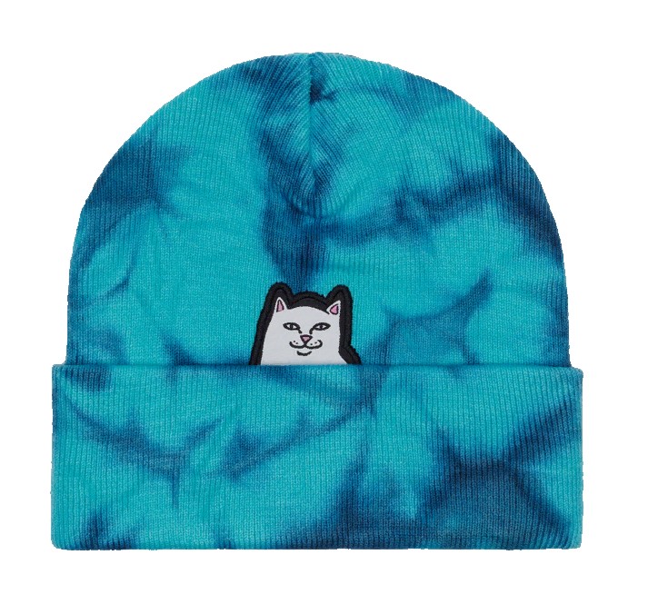 

Шапка бини унисекс Ripndip Lord Nermal, голубой, Lord Nermal