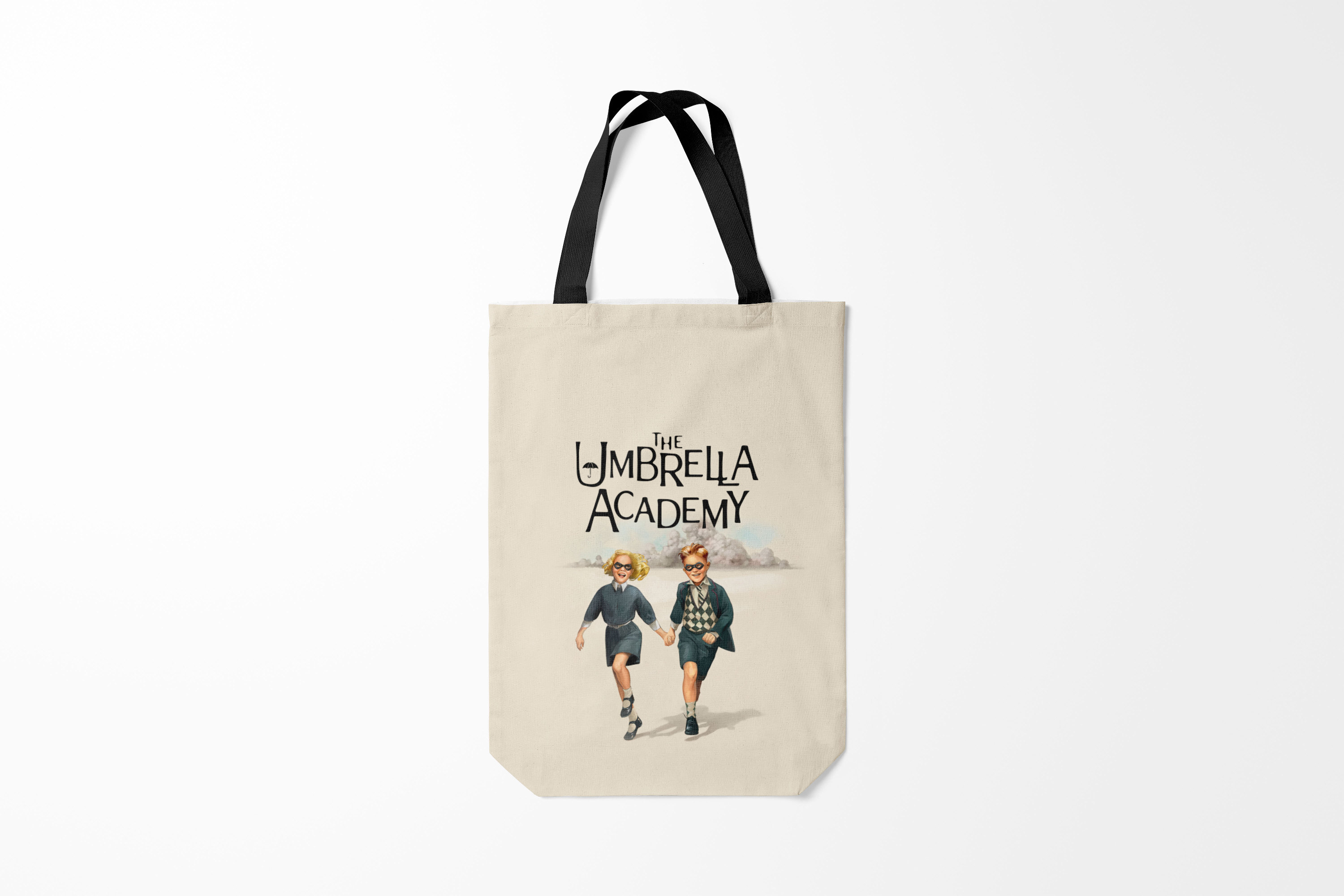 

Сумка шoппер унисекс Burnettie Разное The umbrella academy, черный, Разное The umbrella academy