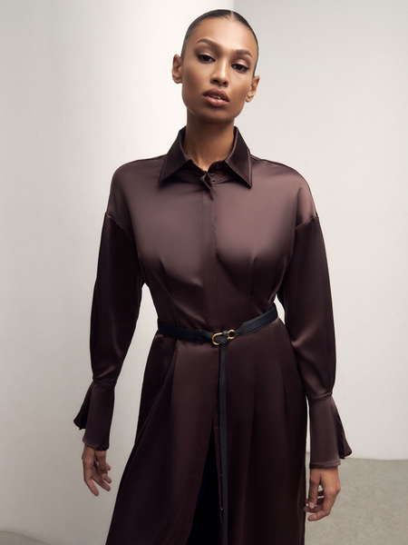 

Платье женское ZARINA 2369001501 коричневое XL, 2369001501