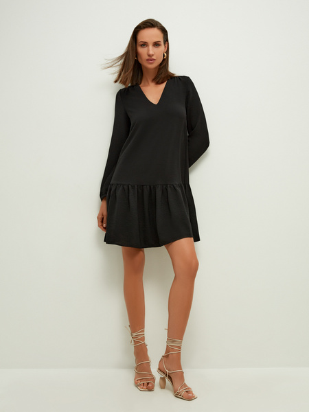 

Платье женское ZARINA 2368009509 черное 2XS, 2368009509