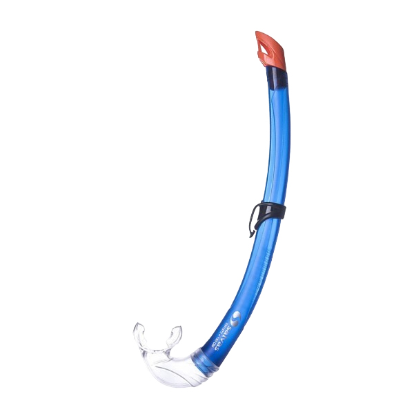 Трубка плавательная Salvas Flash Junior Snorkel арт.DA301C0BBSTS р.Junior, синий