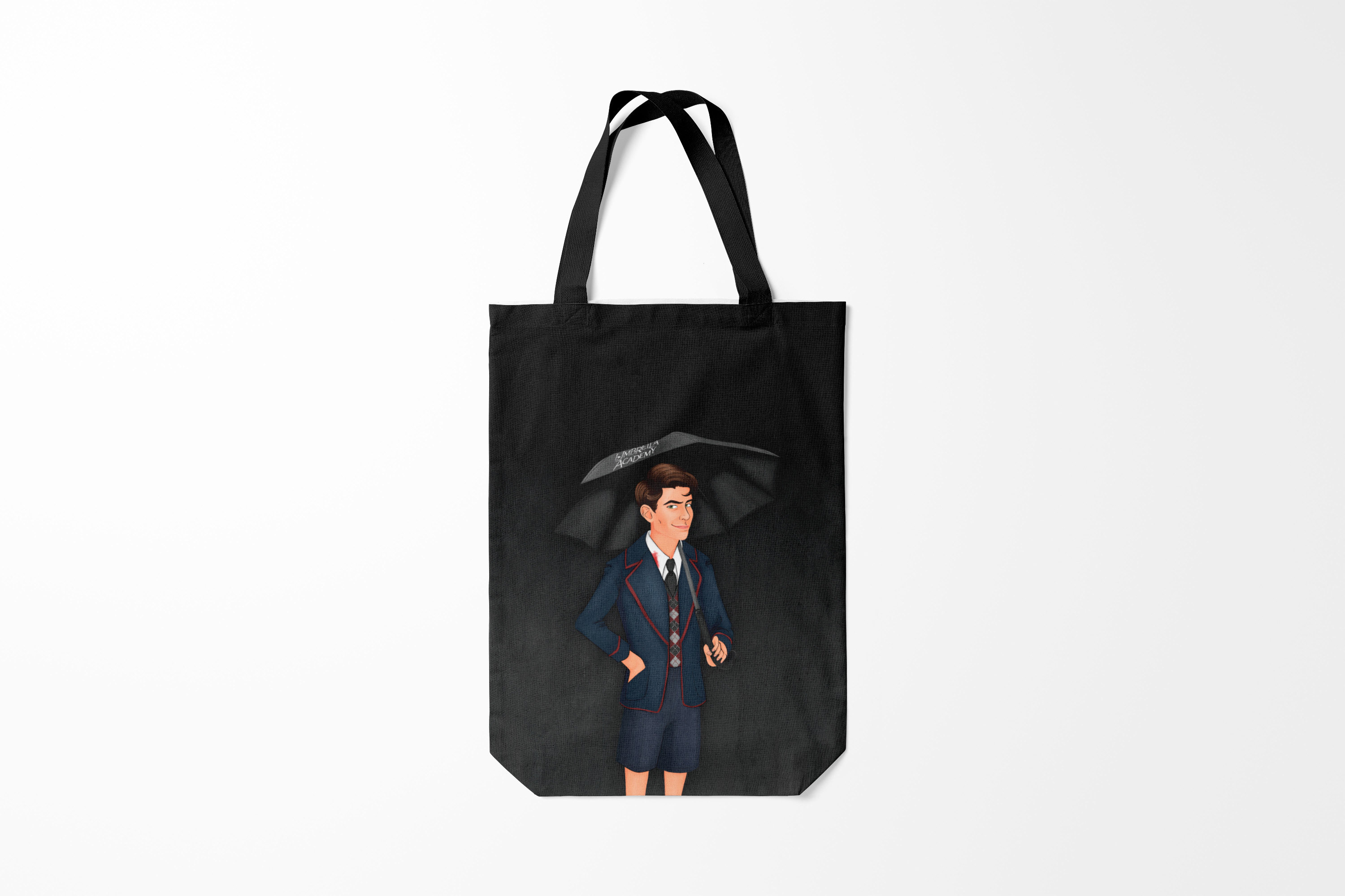 

Сумка шoппер унисекс Burnettie Разное The umbrella academy, черный, Разное The umbrella academy