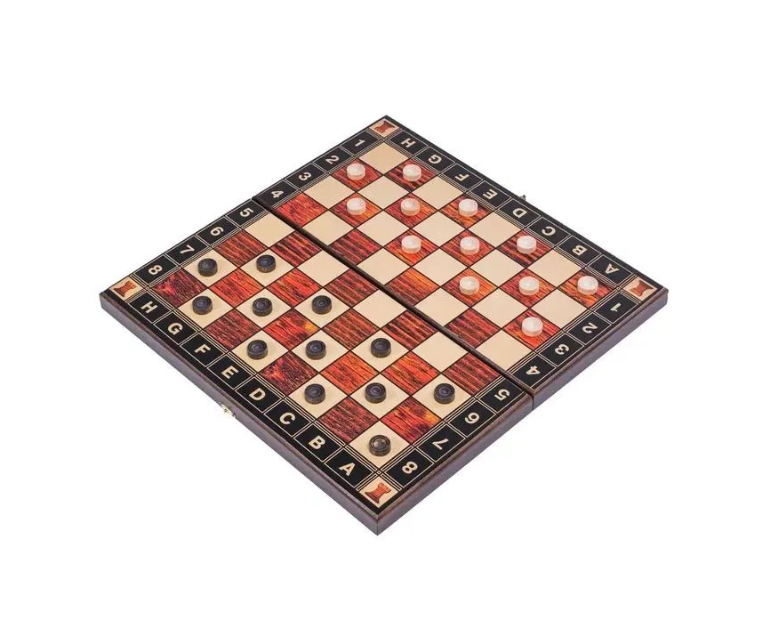 Шахматная доска Lavochkashop с нардами и шашками презент без фигур игровой коврик card pro шахматная доска 274734