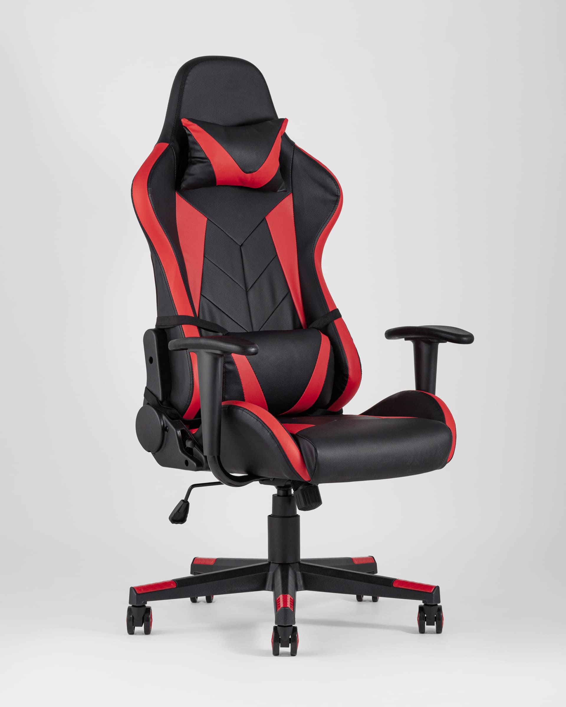 

Stool Group компьютерное TopChairs Gallardo красное геймерское, Черный;красный