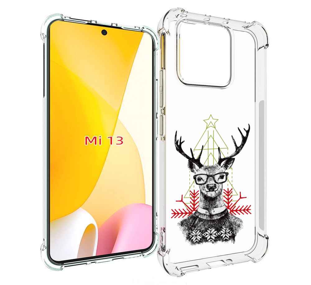 

Чехол MyPads умный олень для Xiaomi 13, Прозрачный, Tocco