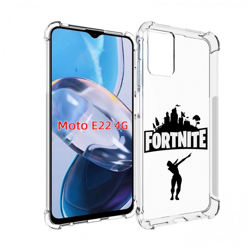 

Чехол MyPads fortnite-2 для Motorola Moto E22 4G / E22i 4G, Прозрачный, Tocco