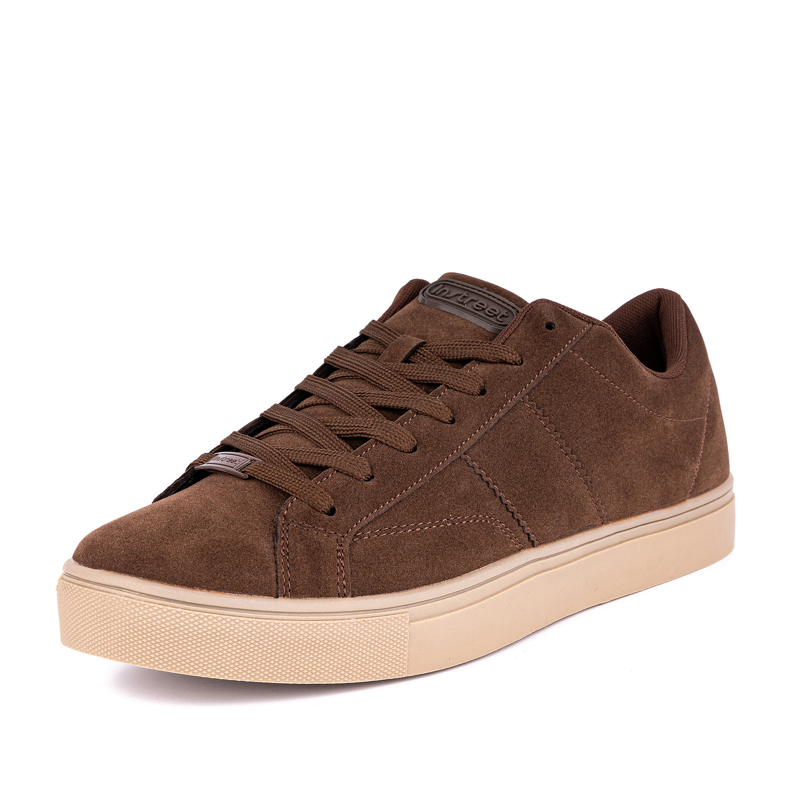

Кеды мужские INSTREET 179-32MV-819GT коричневые 41 RU, Коричневый, 179-32MV-819GT
