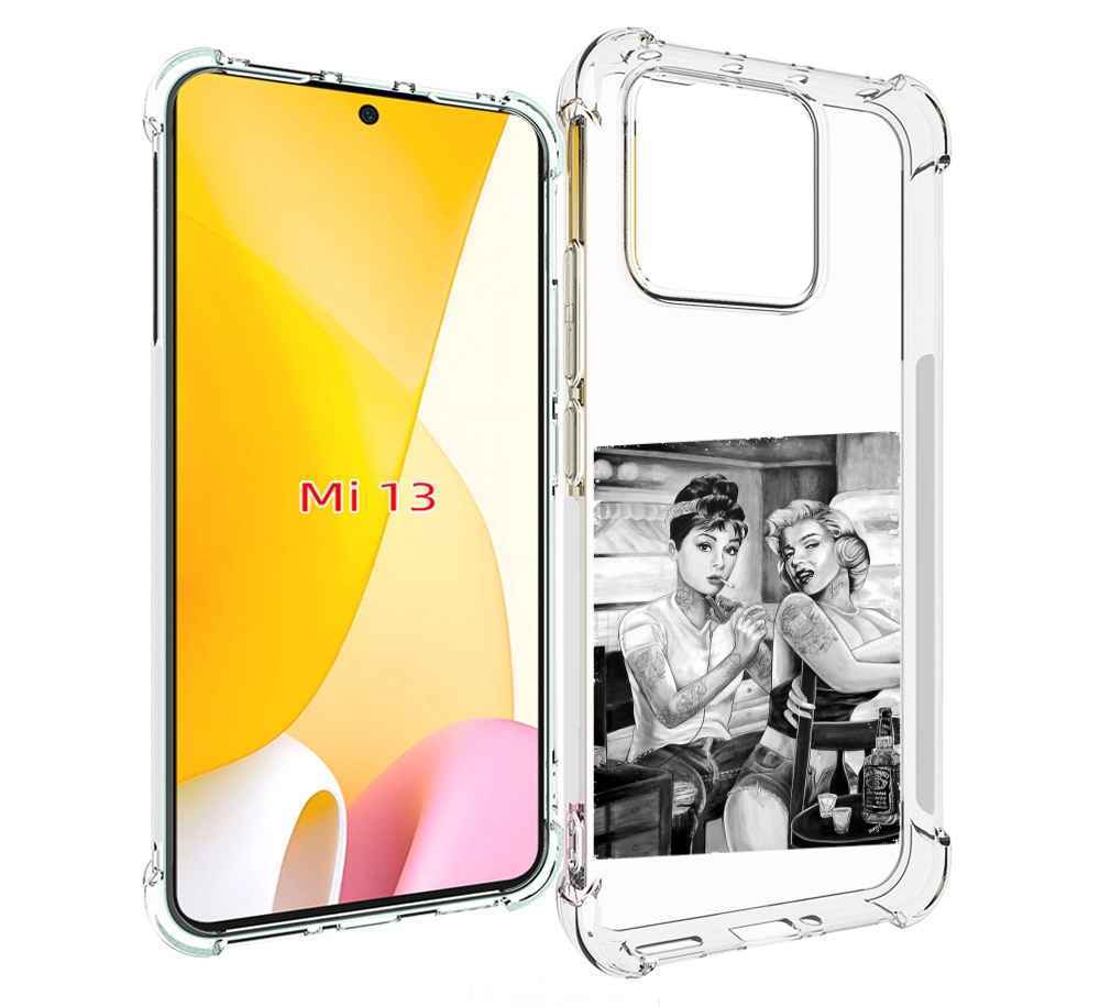 

Чехол MyPads тату мастер для Xiaomi 13, Прозрачный, Tocco