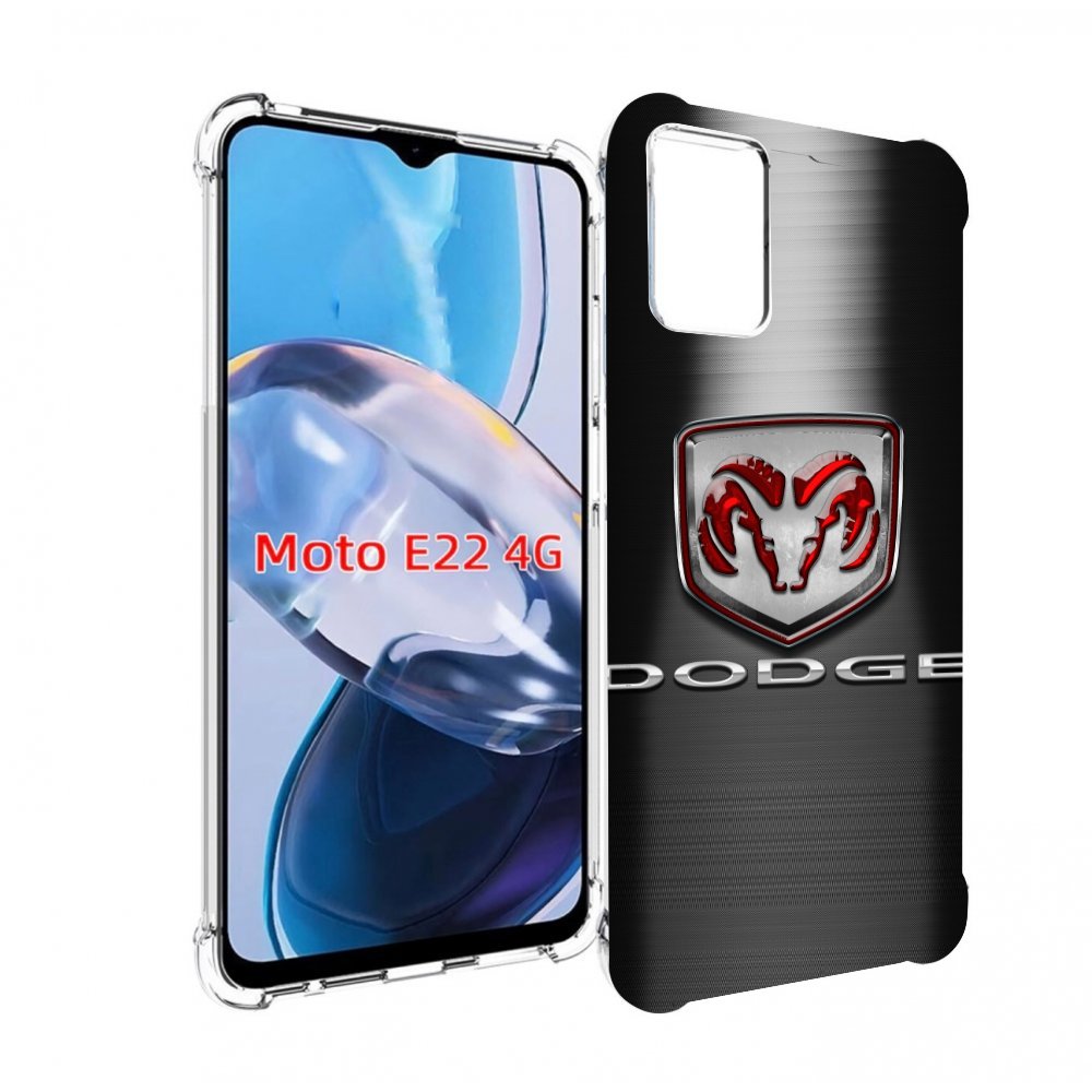 

Чехол MyPads dodge додж 1 мужской для Motorola Moto E22 4G / E22i 4G, Прозрачный, Tocco