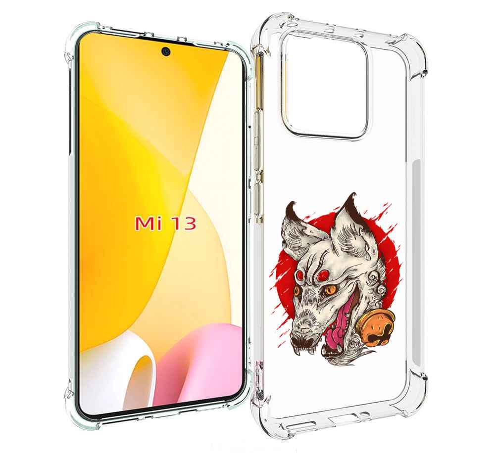 

Чехол MyPads страшная собака для Xiaomi 13, Прозрачный, Tocco
